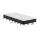Colchão Solteiro Hortensia D33 (20x88x188) Preto e Branco