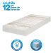 Colchão Solteiro Joyful Espuma D33 (17x88x188) Branco e Bege