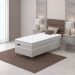 Colchão Solteiro Maxi Athos Molas Ensacadas (25x88x188) Branco e Cinza