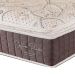Colchão Solteiro Safira Plush Mola Ensacada (30x88x188) Branco e Cinza