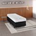 Colchão Solteiro Vivere Espuma (25x88x188) Branco e Preto