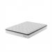Colchão Viúva Sigma Molas Ensacadas (22x128x188) Branco e Cinza