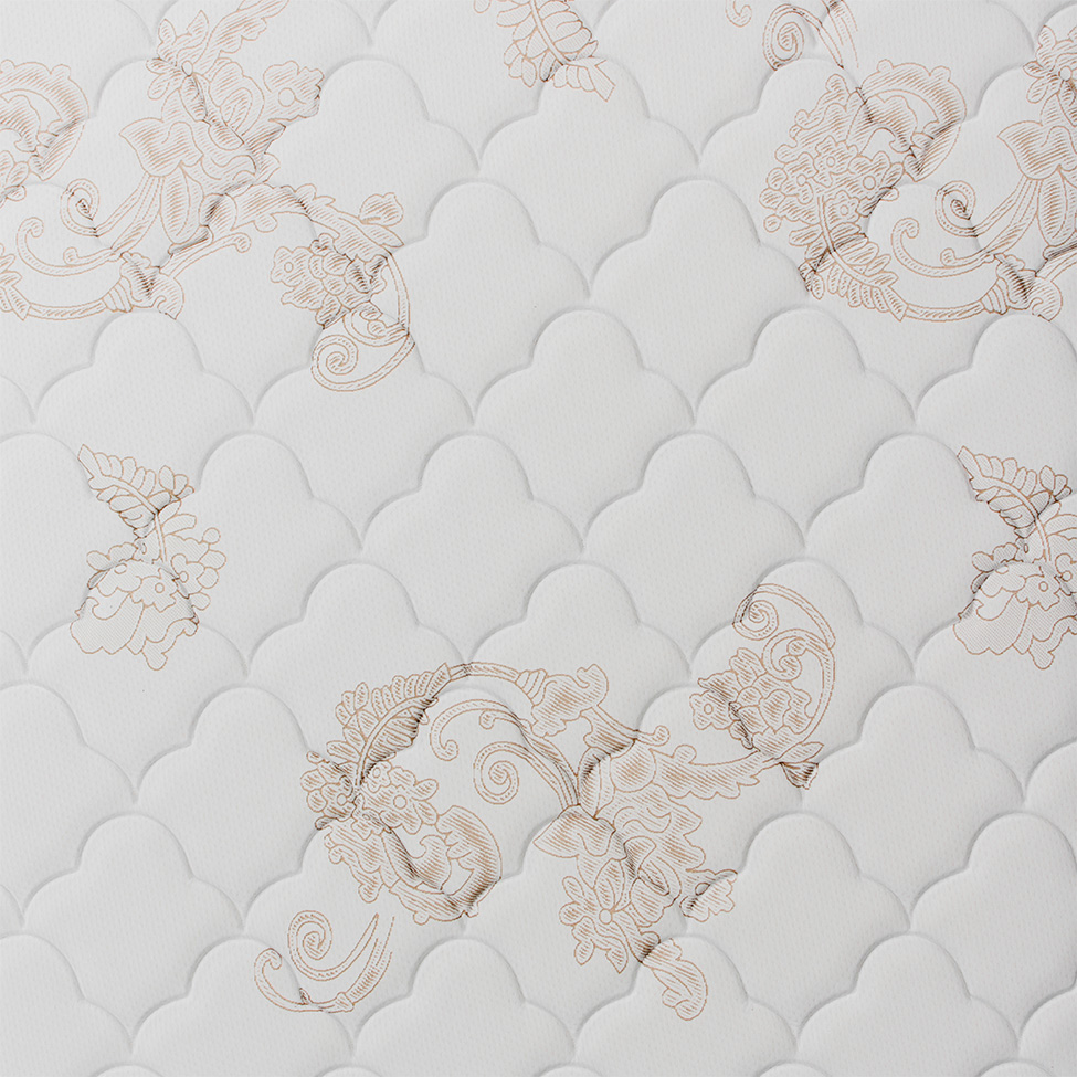 Colchão Viúvo Londres Molas Ensacadas (26x128x188) Marrom e Branco