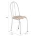 Conjunto 2 Cadeiras Éos Branco e Rattan