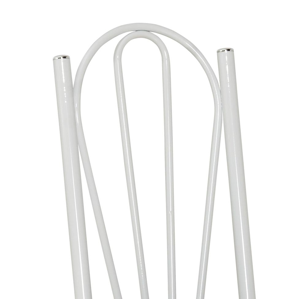 Conjunto 2 Cadeiras Mnemósine Branco e Estampa Capitonê