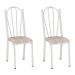 Conjunto 2 Cadeiras Mnemósine Branco e Rattan