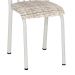 Conjunto 2 Cadeiras Mnemósine Branco e Rattan