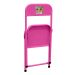 Conjunto Infantil com Mesa e 2 Cadeiras Rosa