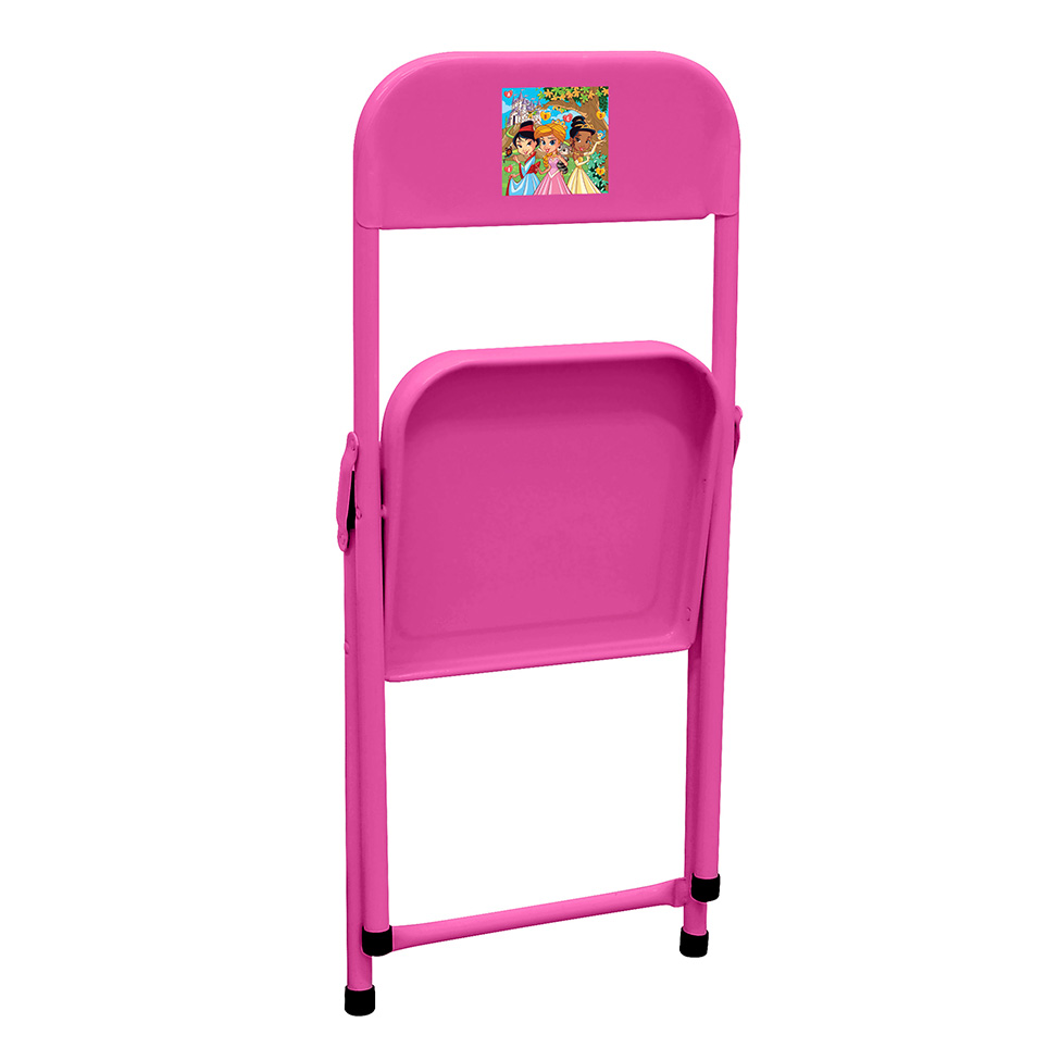 Conjunto Infantil com Mesa e 2 Cadeiras Rosa