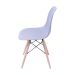 Conjunto com 10 Cadeiras DKR Eames Cinza e Madeira