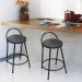 Conjunto com 2 Bancos Erica Preto