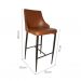 Conjunto com 2 Banquetas Narah Marrom