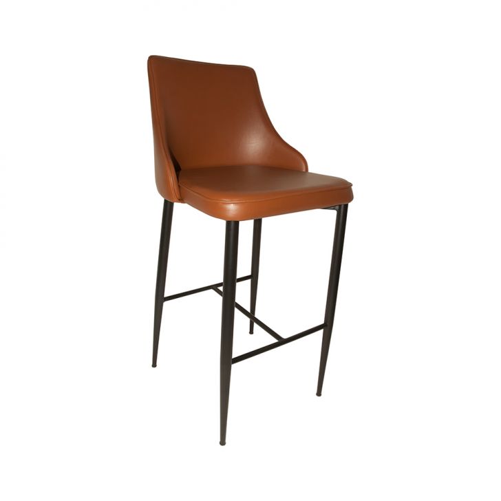 Conjunto com 2 Banquetas Narah Marrom
