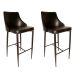 Conjunto com 2 Banquetas Narah Preto