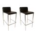 Conjunto com 2 Banquetas Pietro Preto
