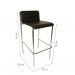 Conjunto com 2 Banquetas Pietro Preto