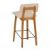 Conjunto com 2 Banquetas Veld Avelã e Bege