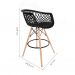 Conjunto com 2 Banquetas Web Preto