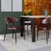 Conjunto com 2 Cadeiras Bless Café e Preta