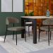 Conjunto com 2 Cadeiras Bless Marrom e Preta