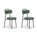 Conjunto com 2 Cadeiras Bock Verde Musgo