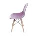 Conjunto com 2 Cadeiras DKR Eames Roxo e Madeira