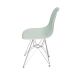 Conjunto com 2 Cadeiras DKR Eames Verde Claro e Cromado