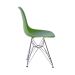 Conjunto com 2 Cadeiras DKR Eames Verde e Cromado