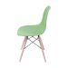 Conjunto com 2 Cadeiras DKR Eames Verde e Madeira