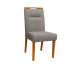 Conjunto com 2 Cadeiras Italia Linho Cinza e Ype