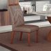 Conjunto com 2 Cadeiras Larissa Camurça Castanho e Marrom