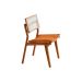 Conjunto com 2 Cadeiras Lea Premium Revestimento Sintético Caramelo e Imbuia