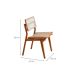 Conjunto com 2 Cadeiras Lea Premium Revestimento Sintético Milano e Imbuia