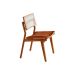 Conjunto com 2 Cadeiras Lea Premium Revestimento Sintético Puce e Imbuia