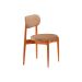 Conjunto com 2 Cadeiras Miami Soft Linho Palha e Imbuia