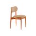 Conjunto com 2 Cadeiras Miami Soft Linho Turim e Imbuia