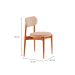 Conjunto com 2 Cadeiras Miami Soft Veludo Bege e Imbuia