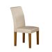 Conjunto com 2 Cadeiras Napoli 100% MDF Veludo Palha e Freijó