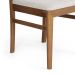 Conjunto com 2 Cadeiras Zuzu Linho Bege e Garapa