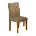 Conjunto com 2 Cadeiras de Jantar Ane Suede Animalle Imbuia