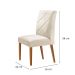 Conjunto com 2 Cadeiras de Jantar Aurora Bege