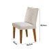 Conjunto com 2 Cadeiras de Jantar Maia Veludo Imbuia