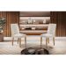 Conjunto com 2 Cadeiras de Jantar Maia Veludo Imbuia