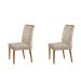Conjunto com 2 Cadeiras de Jantar Olivia II Capuccino