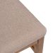 Conjunto com 2 Cadeiras de Jantar Olmo Cinza Mescla e Mel