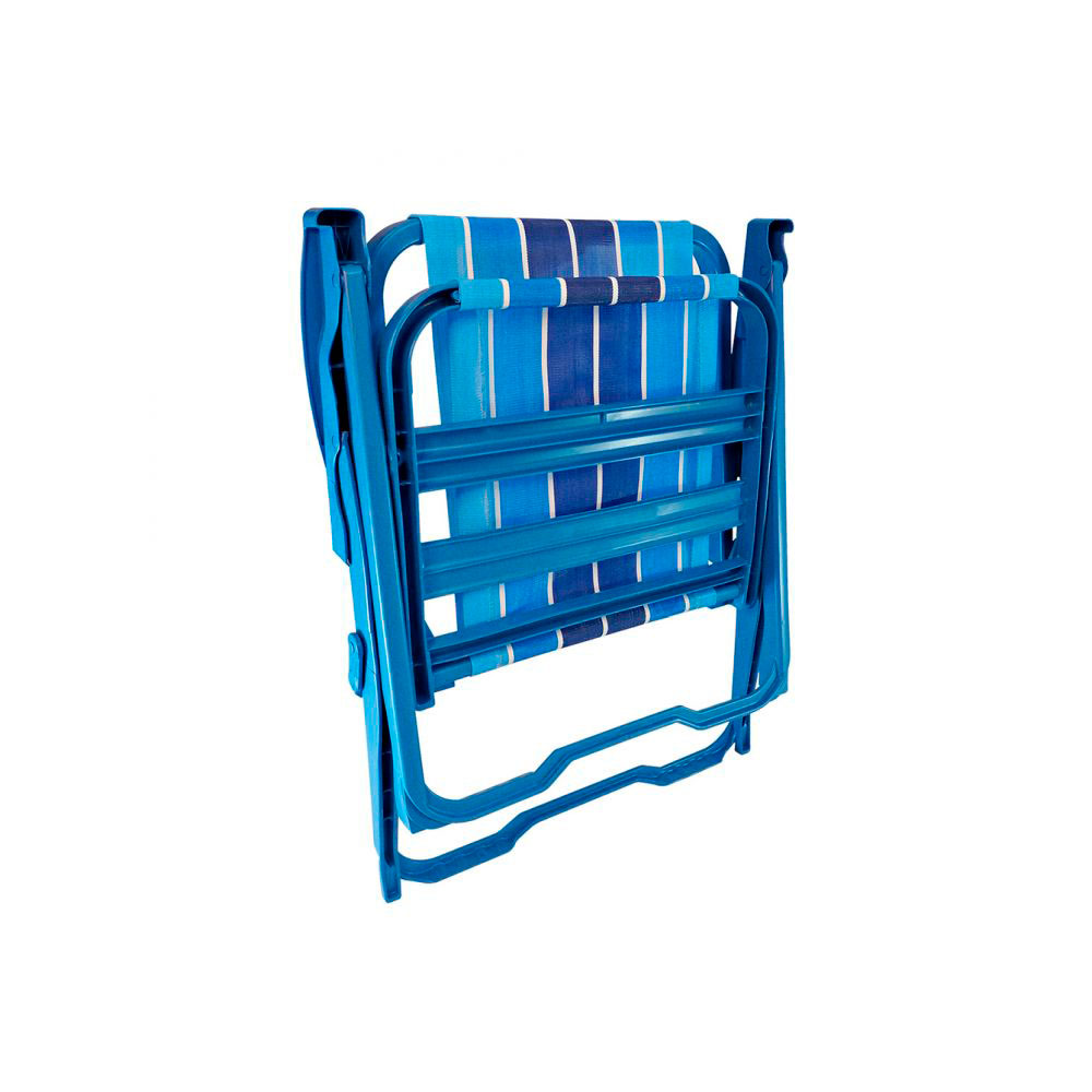 Conjunto com 2 Cadeiras de Praia Peruíbe Azul