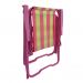 Conjunto com 2 Cadeiras de Praia Peruíbe Rosa