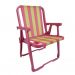 Conjunto com 2 Cadeiras de Praia Peruíbe Rosa