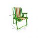 Conjunto com 2 Cadeiras de Praia Peruíbe Verde