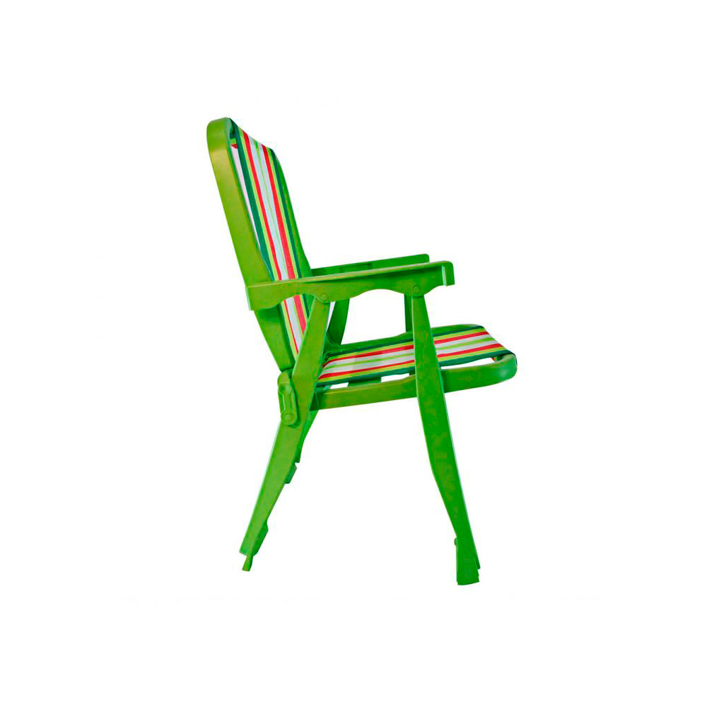 Conjunto com 2 Cadeiras de Praia Peruíbe Verde